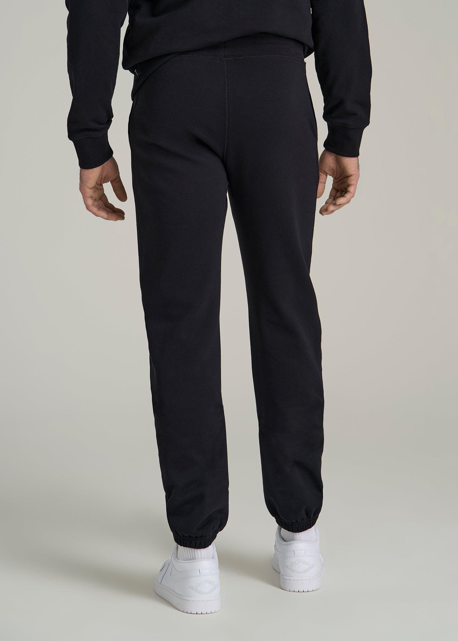 Wearever 2.0 Fleece Sweatpants for Tall Men in Black Male Product Image