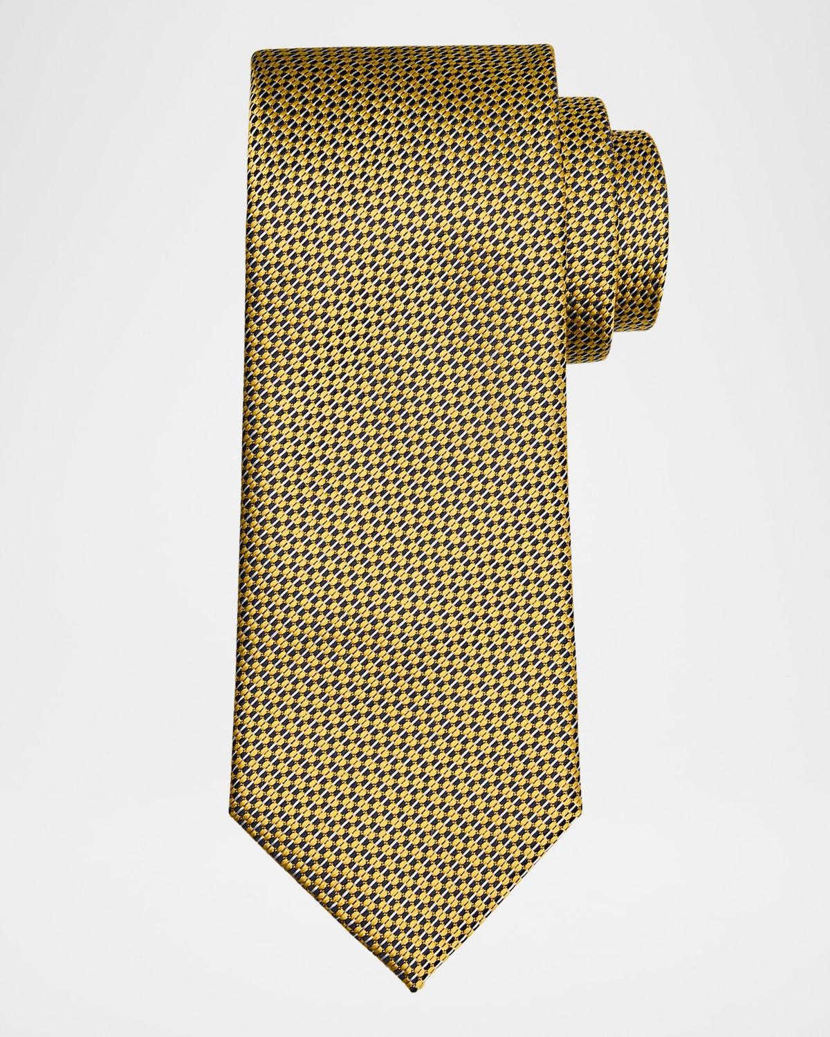 Men's Micro-Woven Silk Tie Product Image