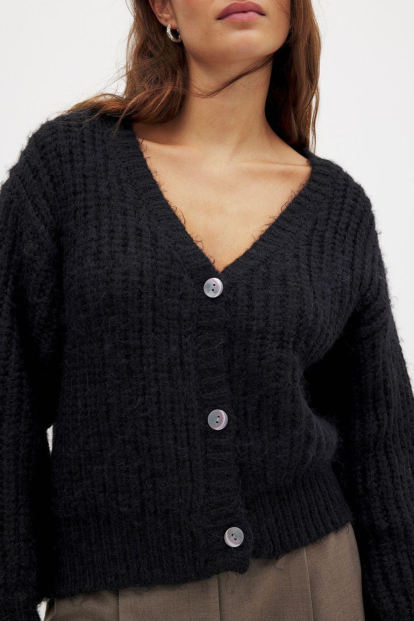 Knitted Oversized Cardigan Product Image