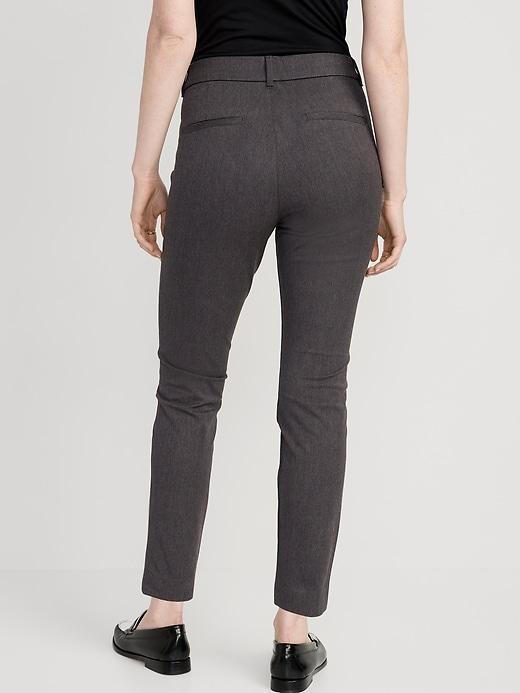 High-Waisted Pixie Skinny Ankle Pants Product Image