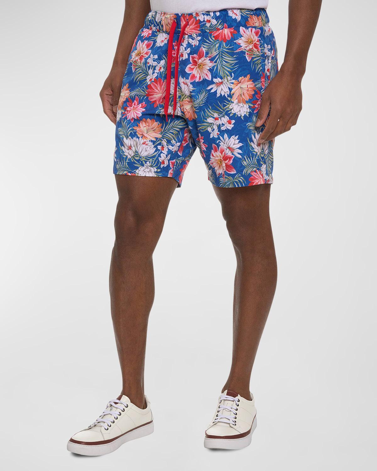 Men's Hartman Floral-Print Swim Shorts Product Image