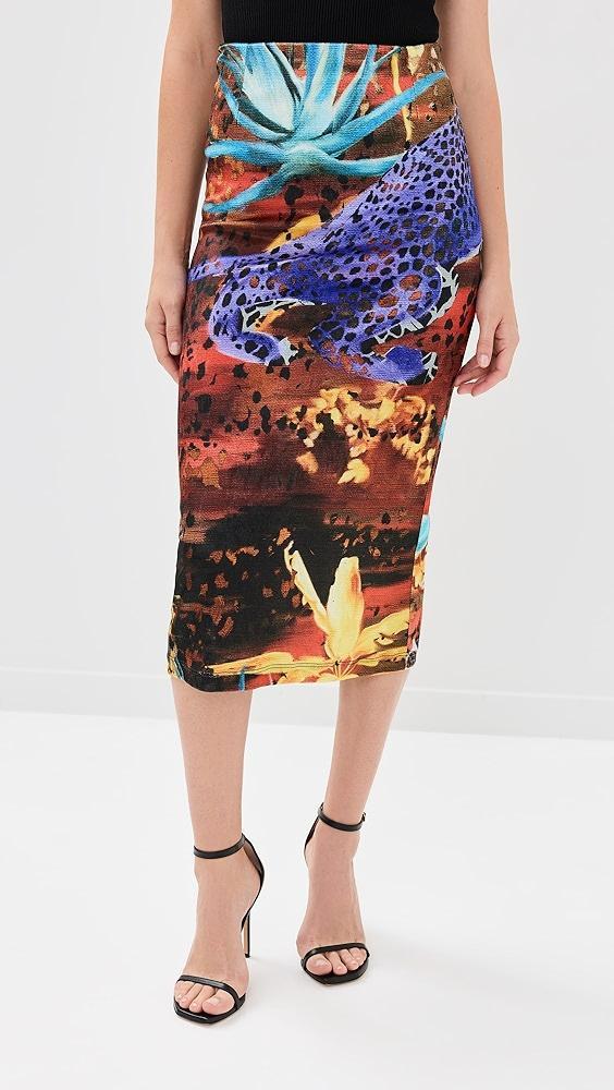 Stella Jean Printed Basic Skirt | Shopbop Product Image