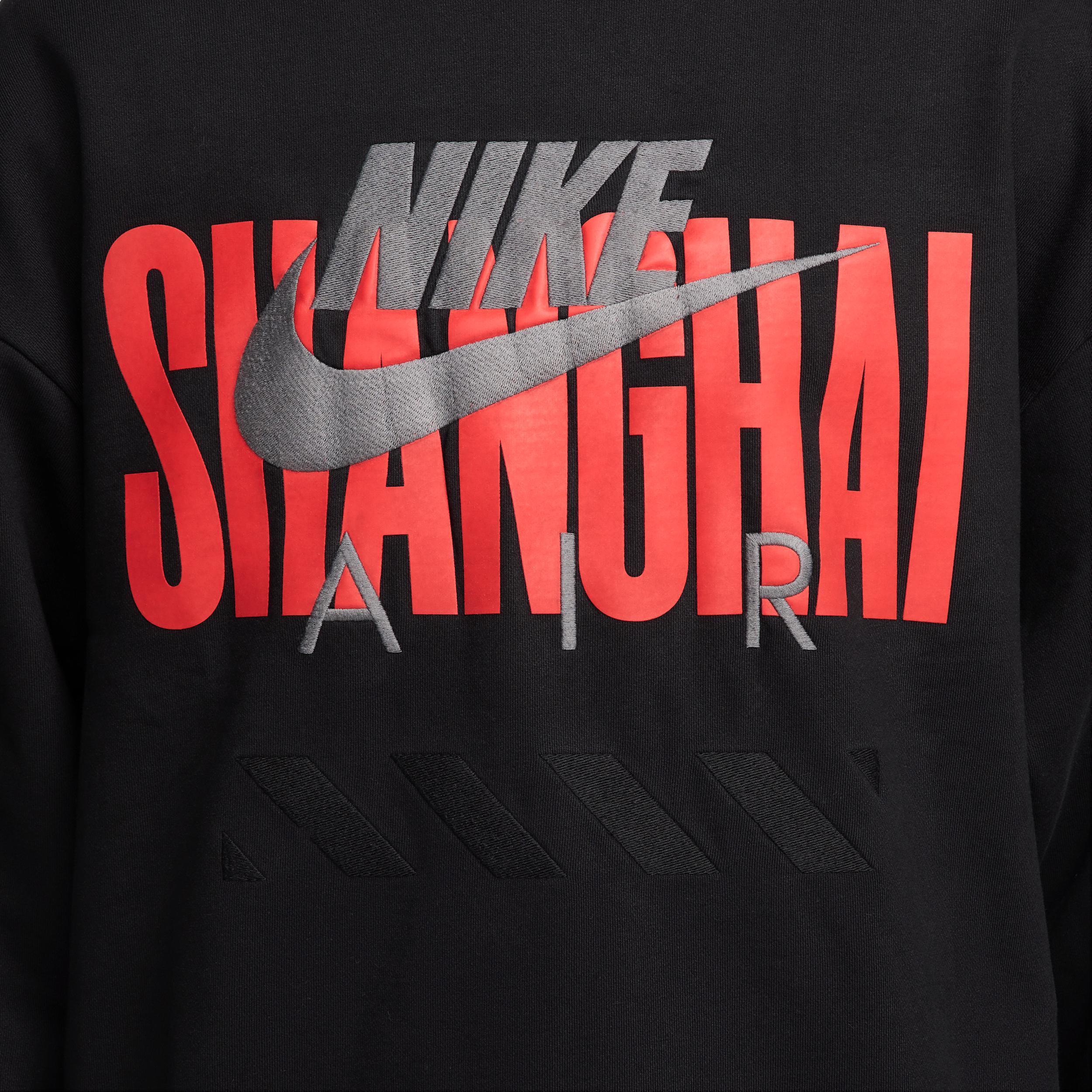 Nike Mens Air Shanghai Fleece Crew | HJ0305-010 Product Image