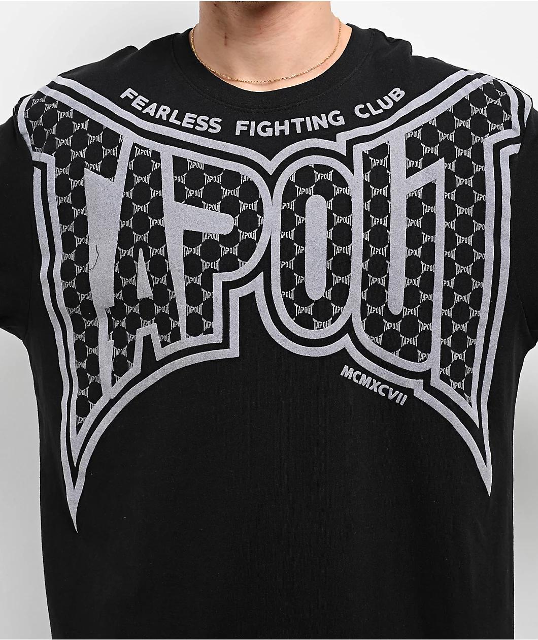 Tapout Fearless Fighting Black T-Shirt Product Image