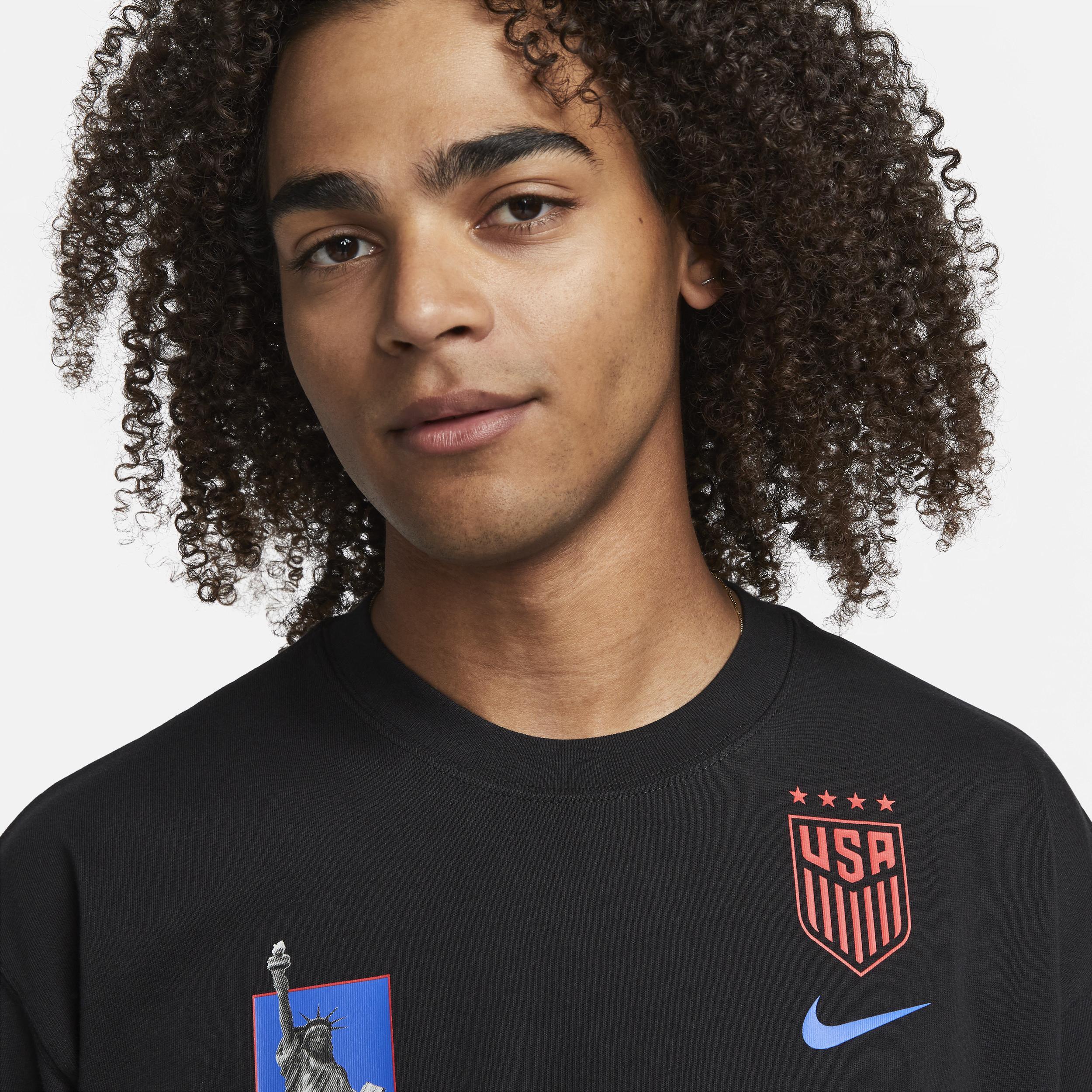 Mens Nike Black Uswnt Original MAX90T-shirt Product Image