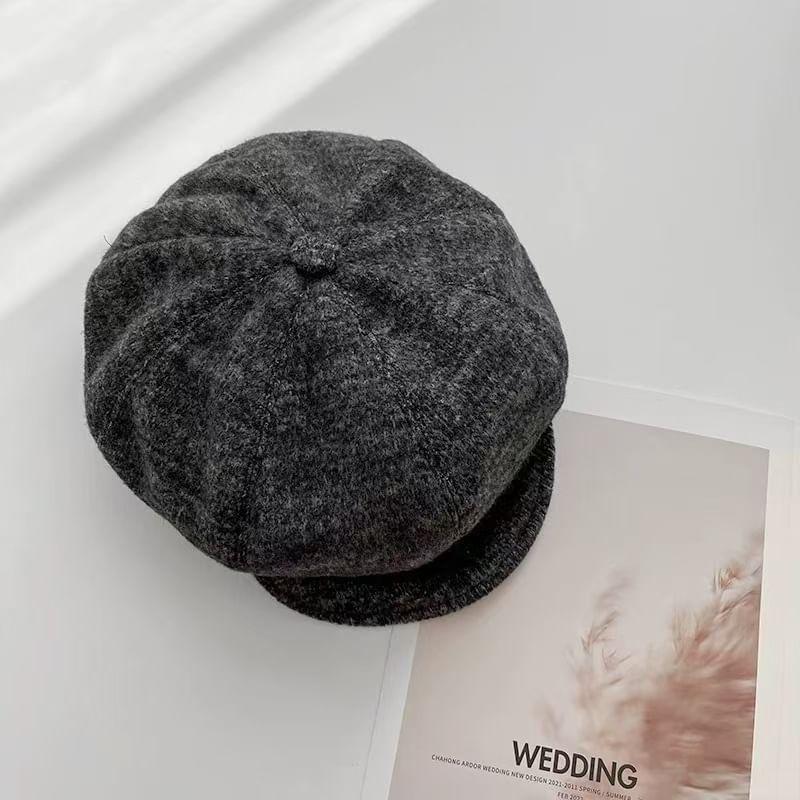 Plain Newsboy Cap Product Image