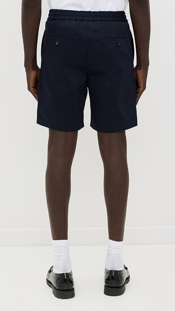 AMI Elasticated Waist Shorts 7.75" | Shopbop Product Image