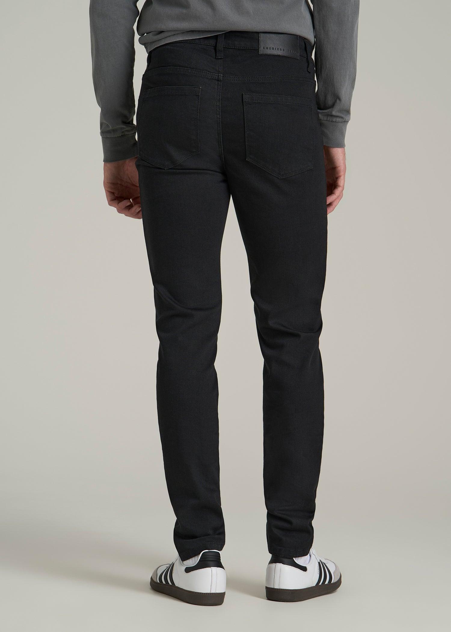 Travis SKINNY Jeans for Tall Men in Black Male Product Image