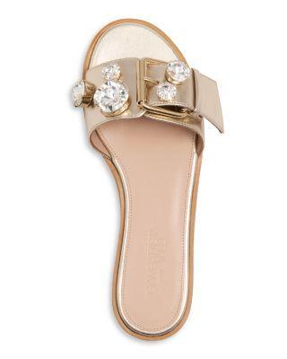 Women's Embellished Slide Sandals  Product Image