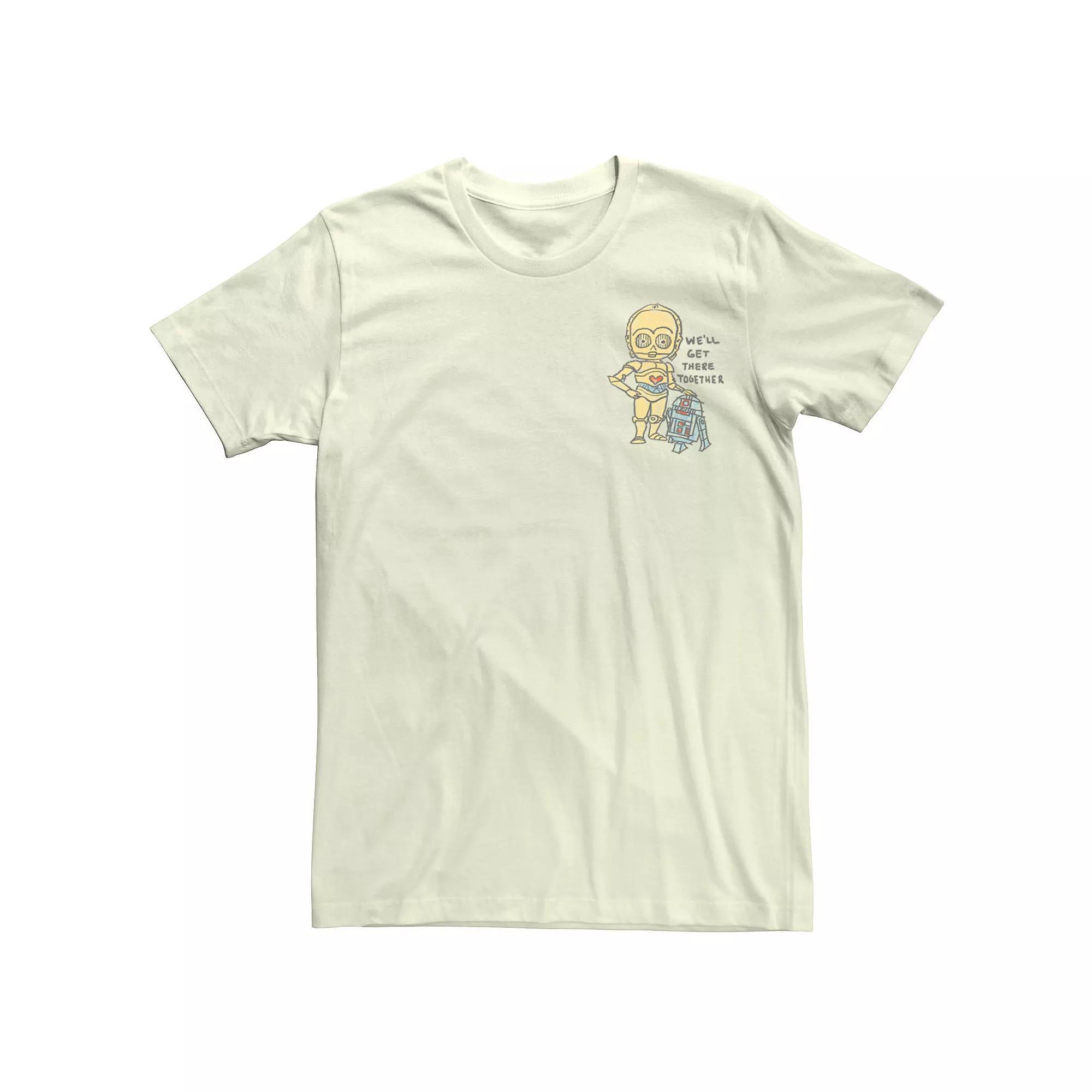 Men's Star Wars Cute Pocket Droids Tee,  Product Image