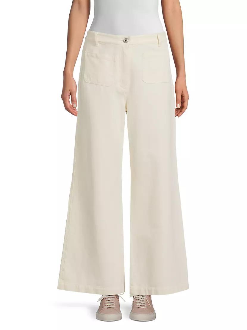 Filtro Cotton Flare Trousers Product Image