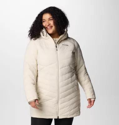 Columbia Womens Joy Peak II Mid Hooded Jacket - Plus Size- Product Image