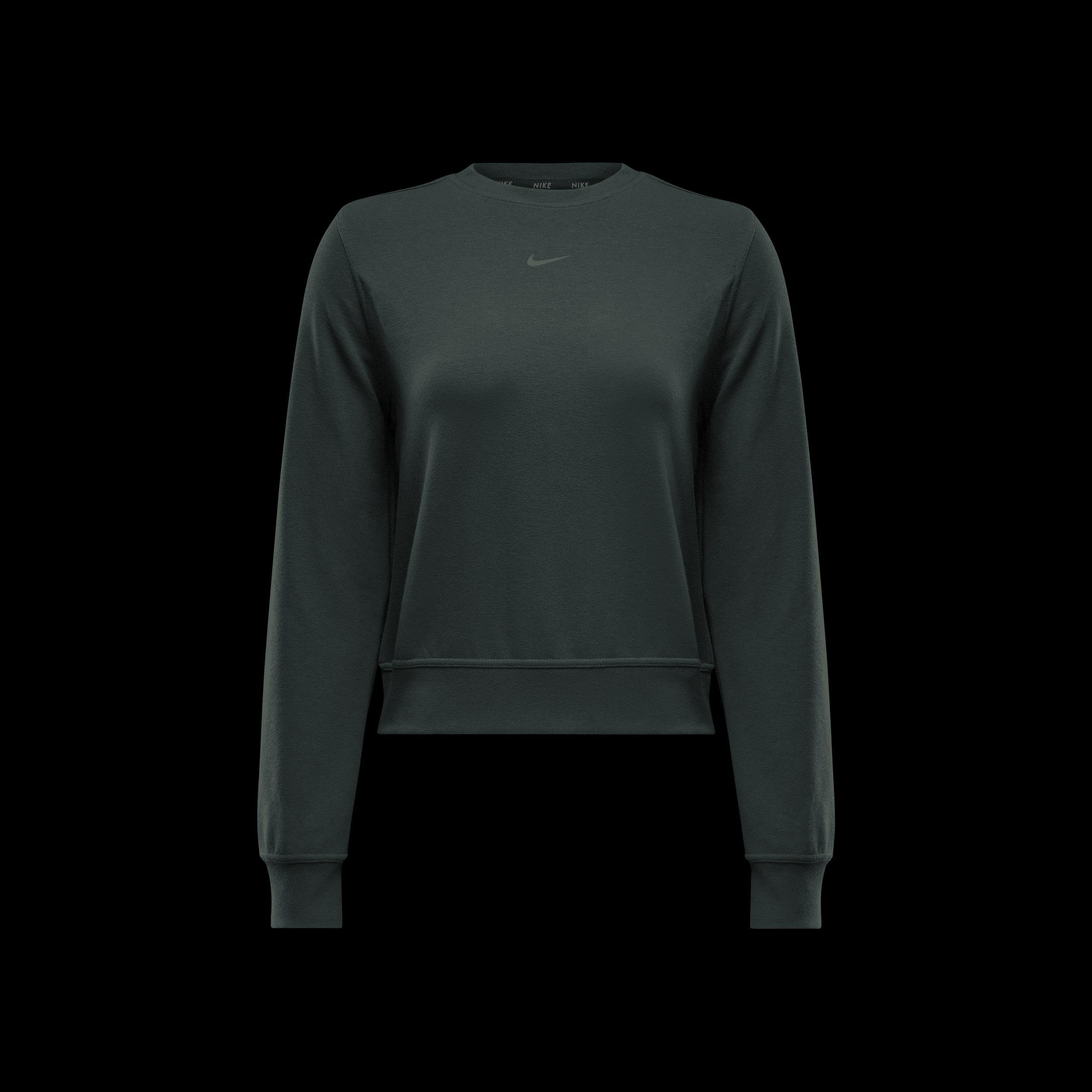 Nike Dri-FIT One Women's Crew-Neck French Terry Sweatshirt Product Image