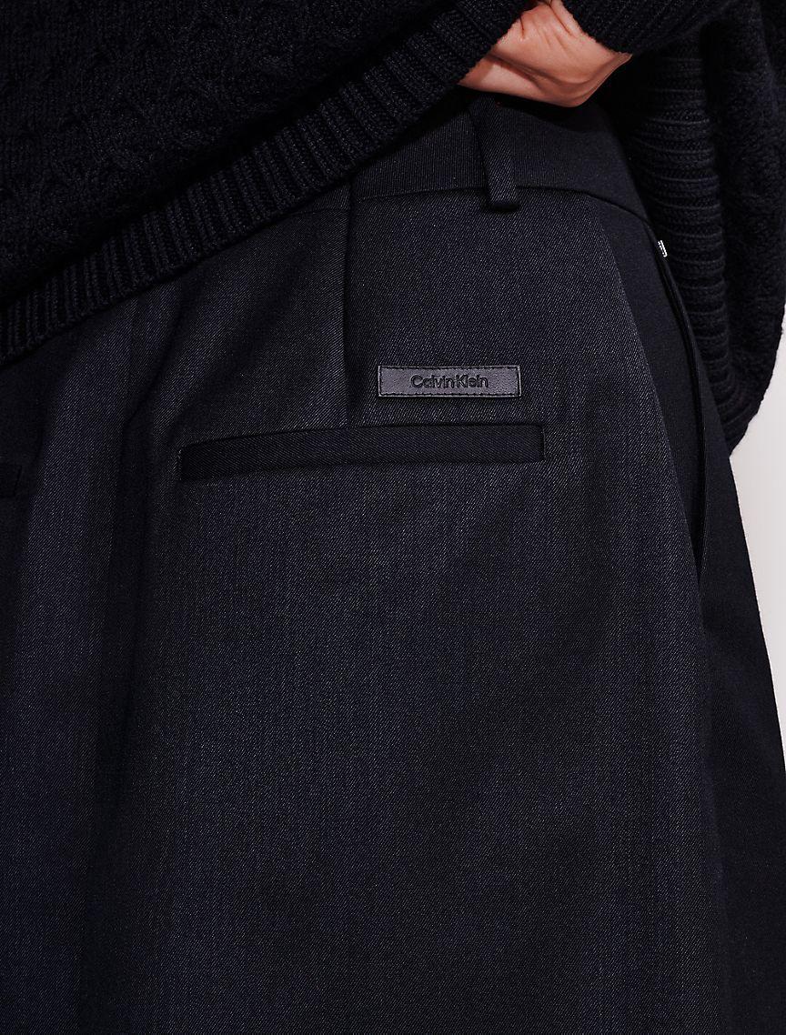 Wool Blend Tailored Skirt Product Image