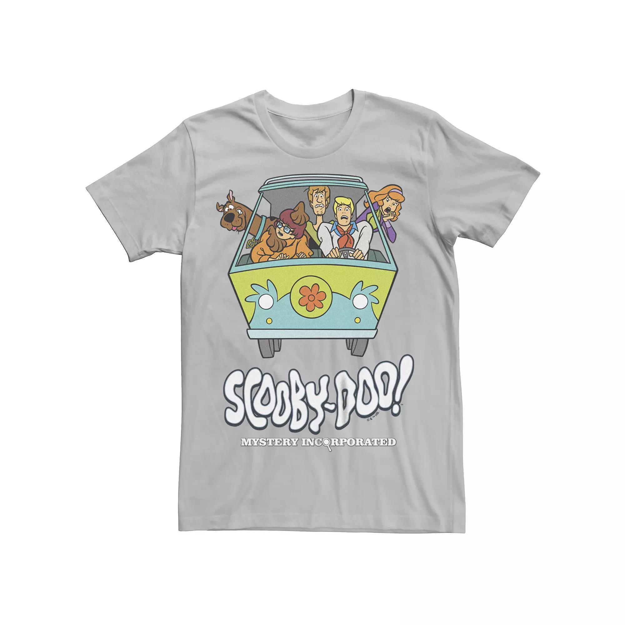 Men's Scooby-Doo Mystery Incorporated Poster Graphic Tee, Size: XL, Silver Product Image