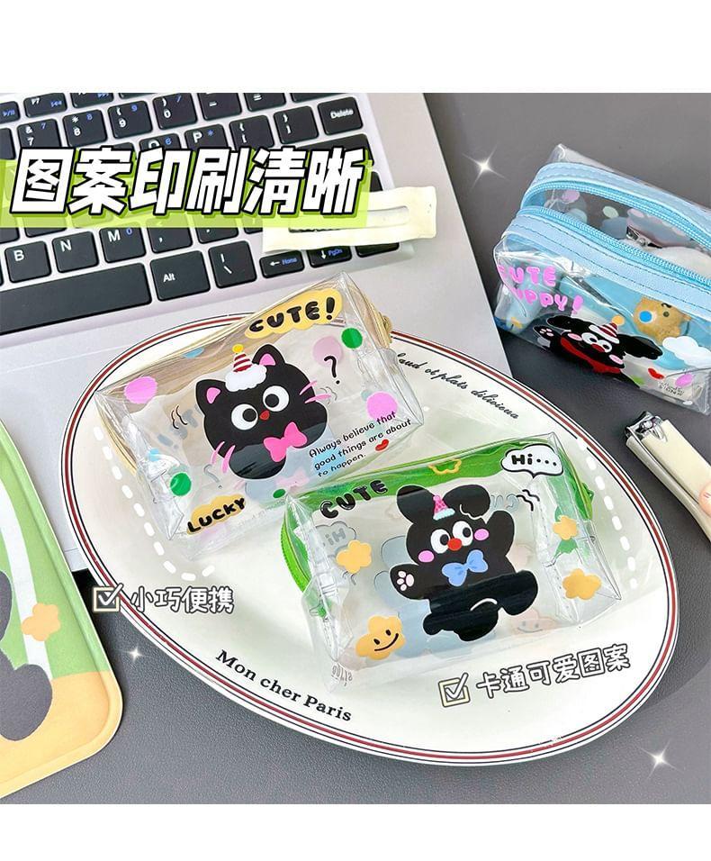 Animal Transparent PVC Coin Purse (Various Designs) Product Image