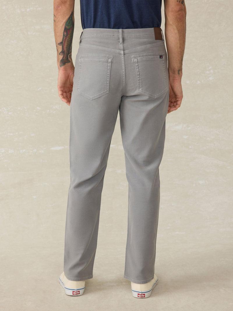 Stretch Terry 5-Pocket Pant - Iron Product Image