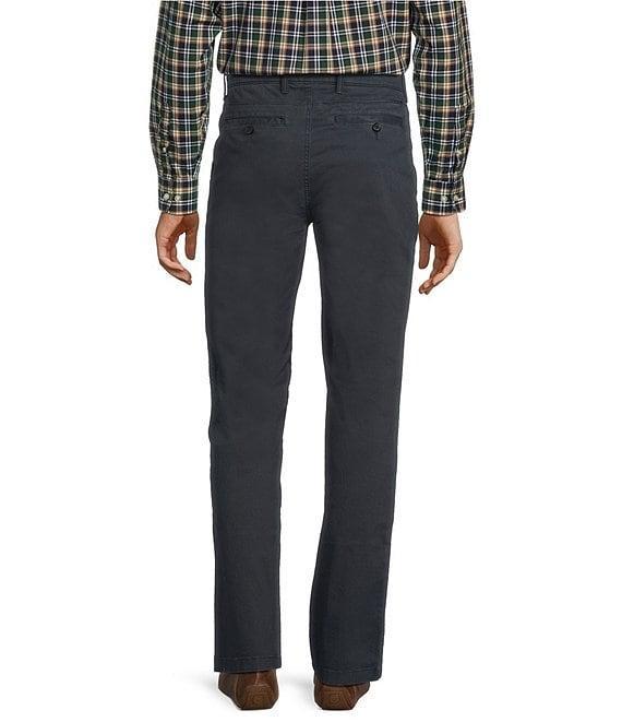Roundtree & Yorke Straight Fit Flat Front Texture Chino Pants Product Image