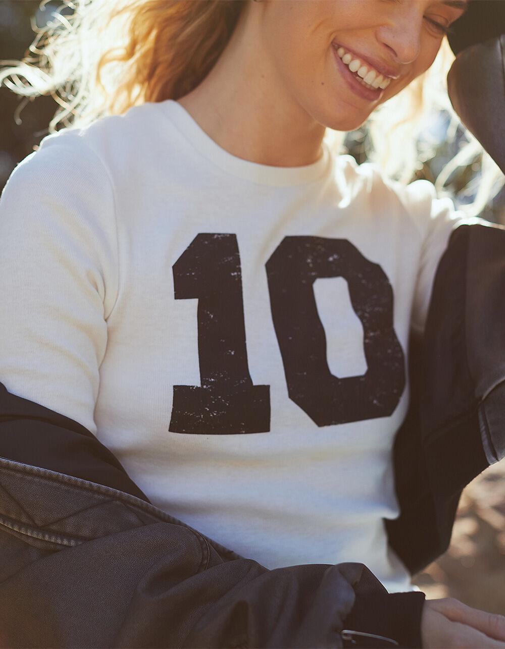 RSQ Womens 10 Long Sleeve Tee Product Image