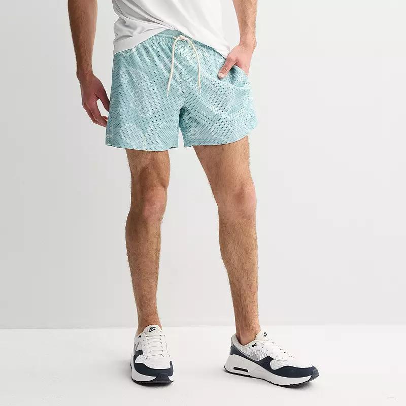Men's Trinity Coast Mesh Shorts, Size: Small, Sterling Blue Product Image