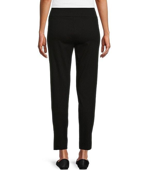 Slimsation® by Multiples Relaxed Tapered Leg Tummy Control Pull-On Ankle Pants Product Image