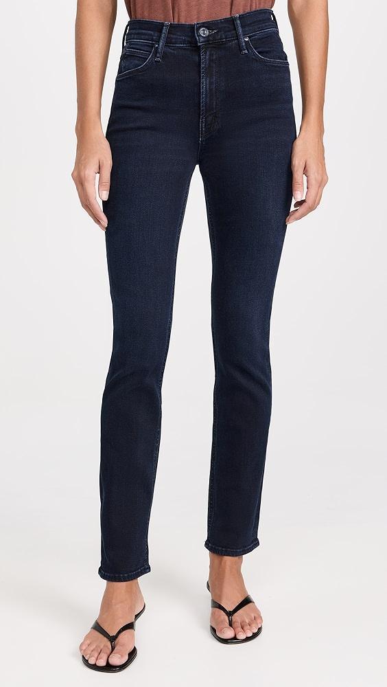 MOTHER The Mid Rise Dazzler Ankle Jeans | Shopbop Product Image