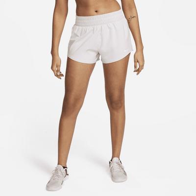 Nike Womens One Dri-FIT Mid-Rise 3 Brief-Lined Shorts Product Image