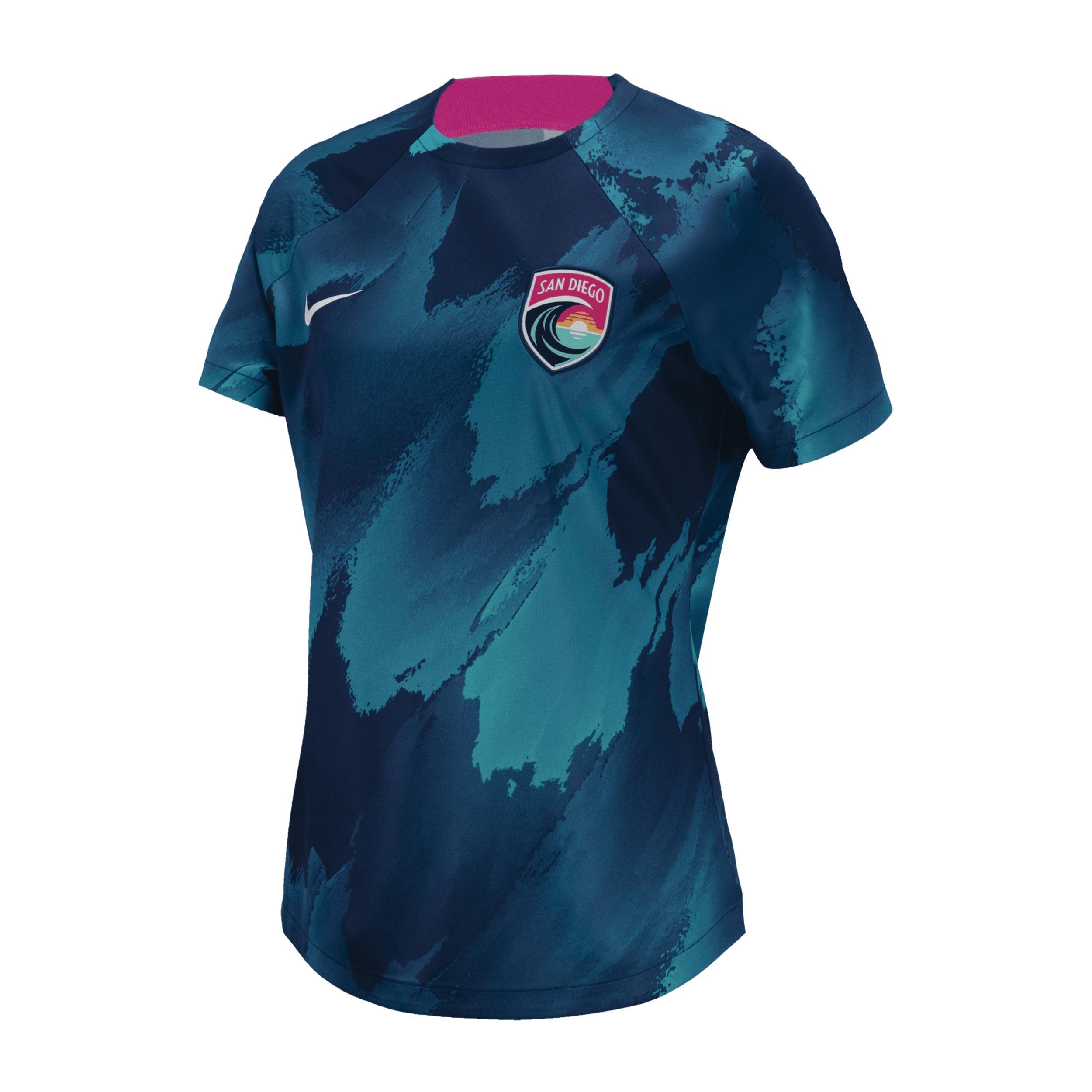 San Diego Wave FC Nike Womens NWSL Pre-Match Top Product Image