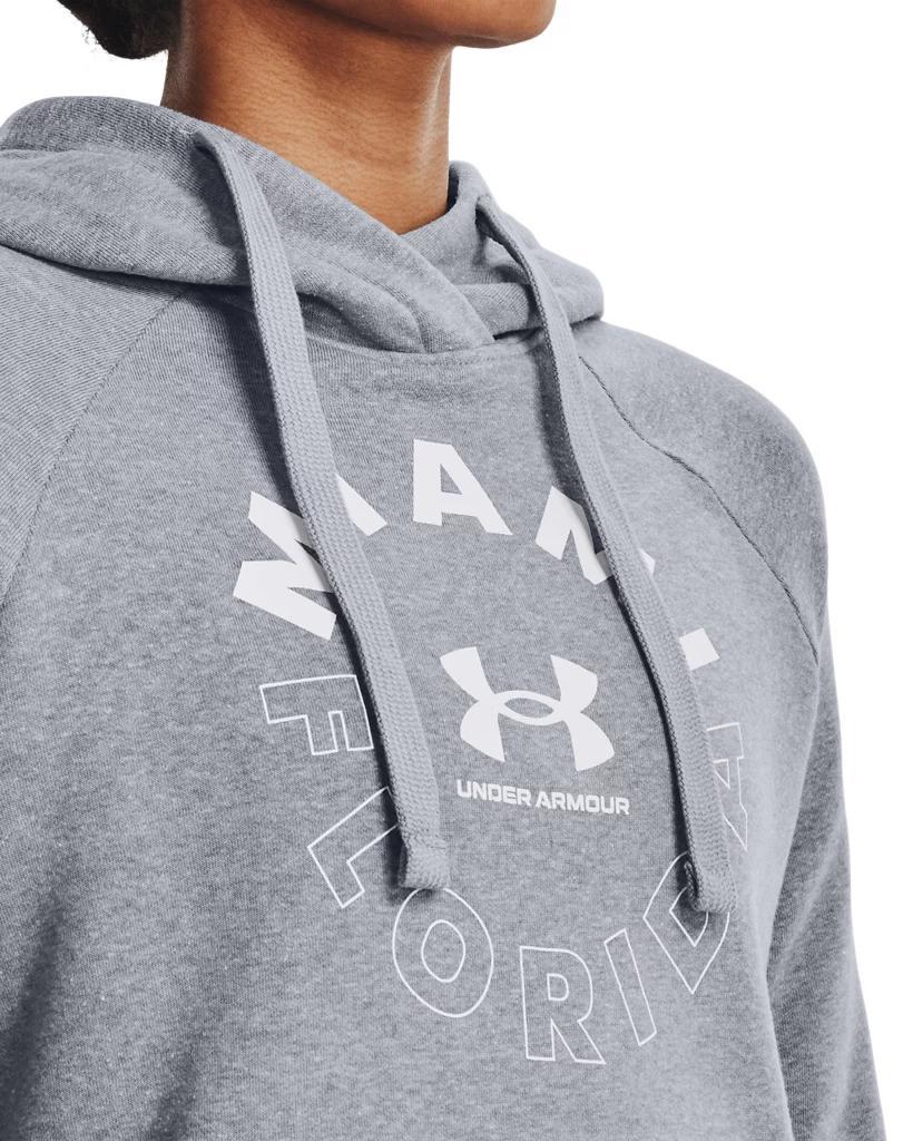 Women's UA Rival Fleece Miami Hoodie Product Image