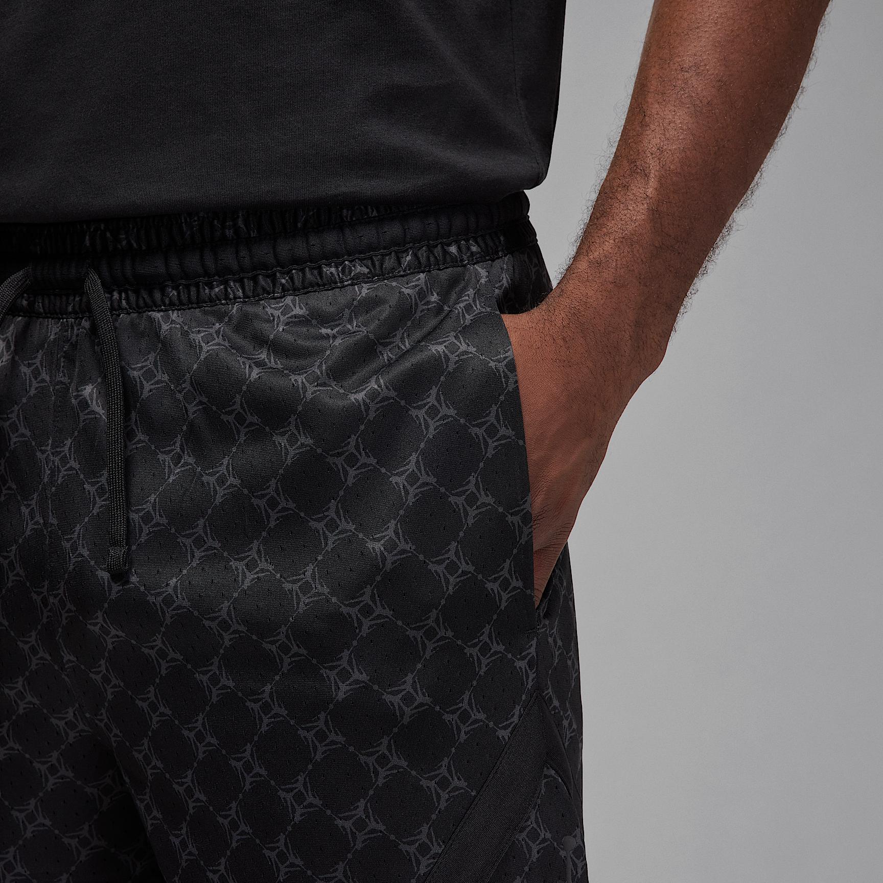 Mens Jordan Sport Dri-FIT Printed Diamond Shorts | HQ8663-104 Product Image