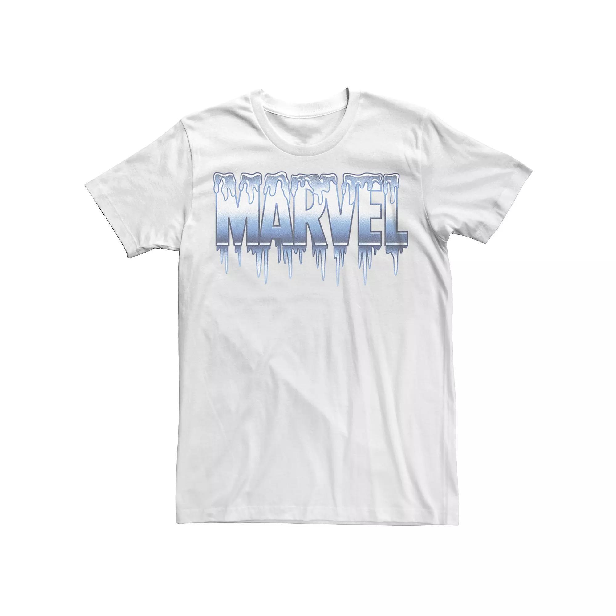 Men's Marvel Frozen Logo Graphic Tee,  Product Image