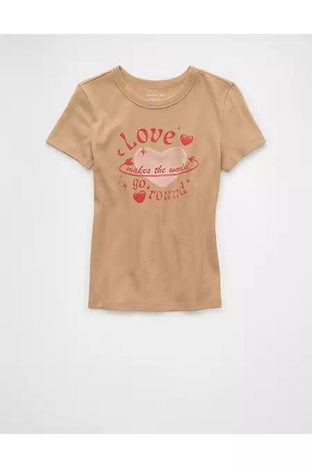 AE Hey Baby Valentines Day Graphic T-Shirt Women's Product Image