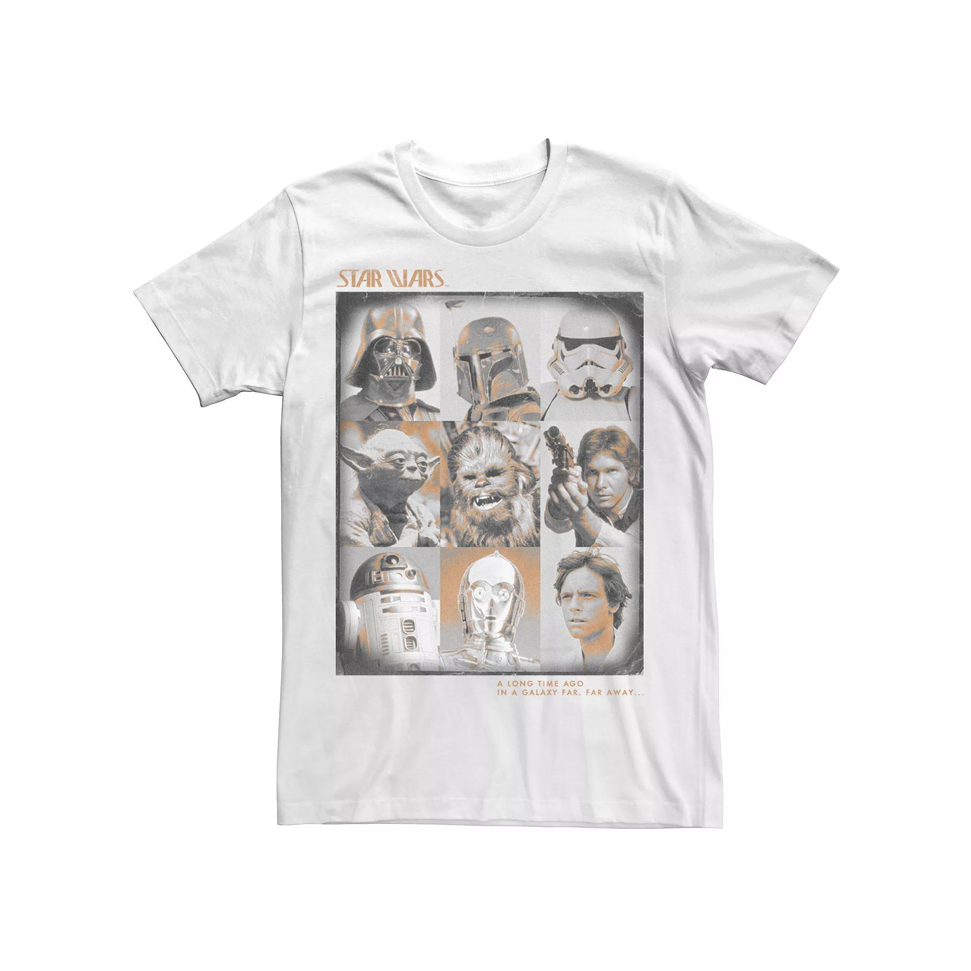 Men's Star Wars Character Portraits Box Up Tee,  Product Image