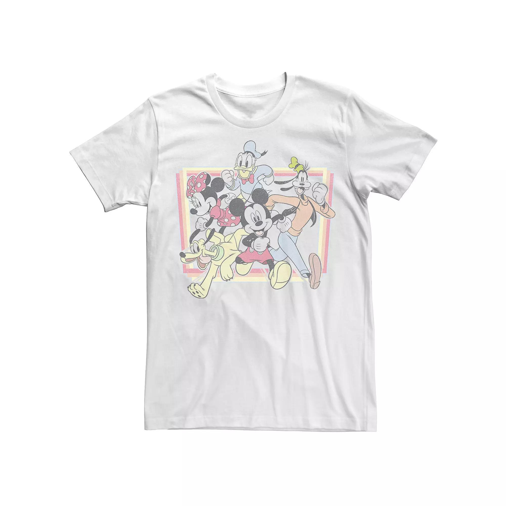 Disney's Mickey Mouse & Friends Men's Burst Through Portrait Tee,  Product Image