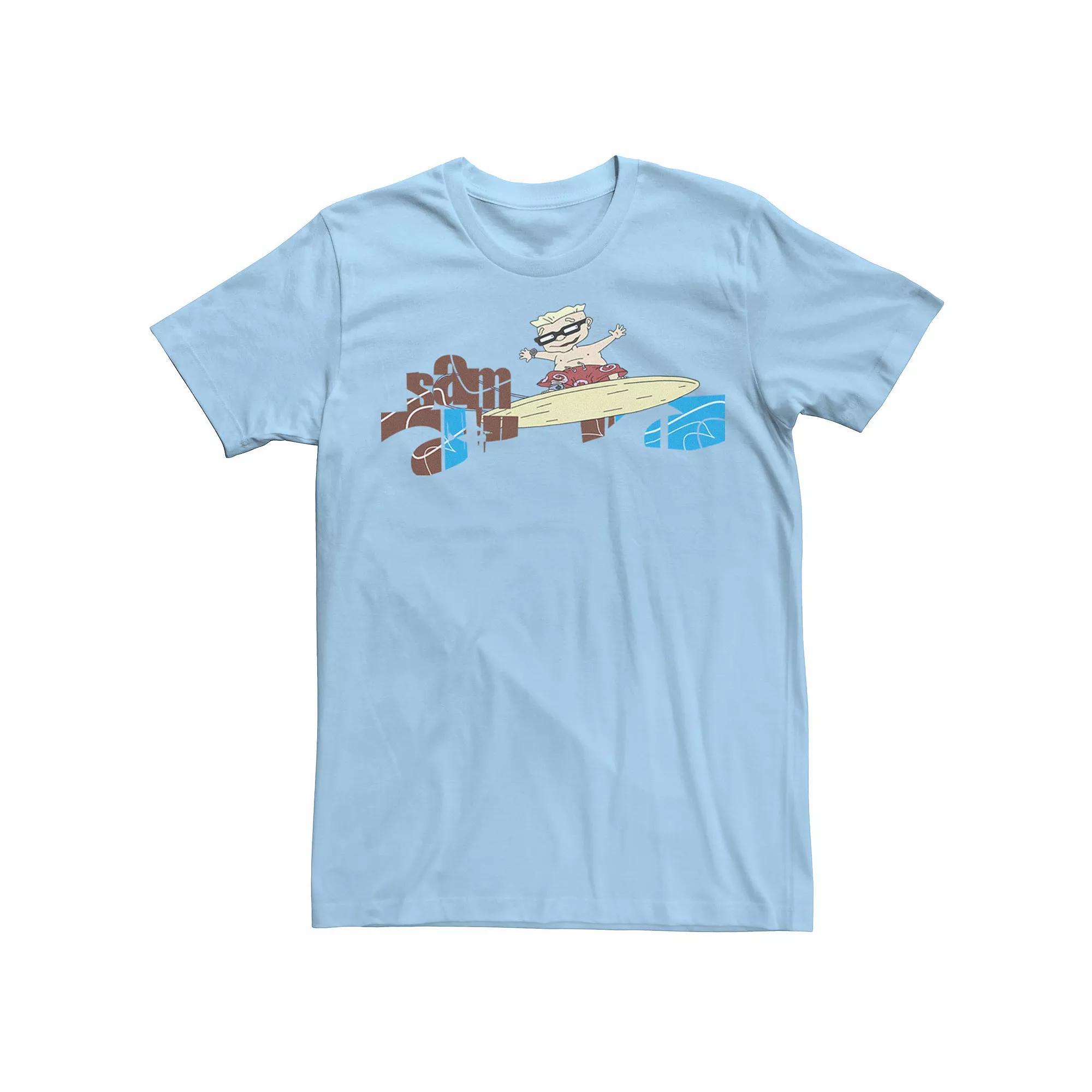 Men's Rocket Power Sam Surfing Retro Logo Tee,  Product Image