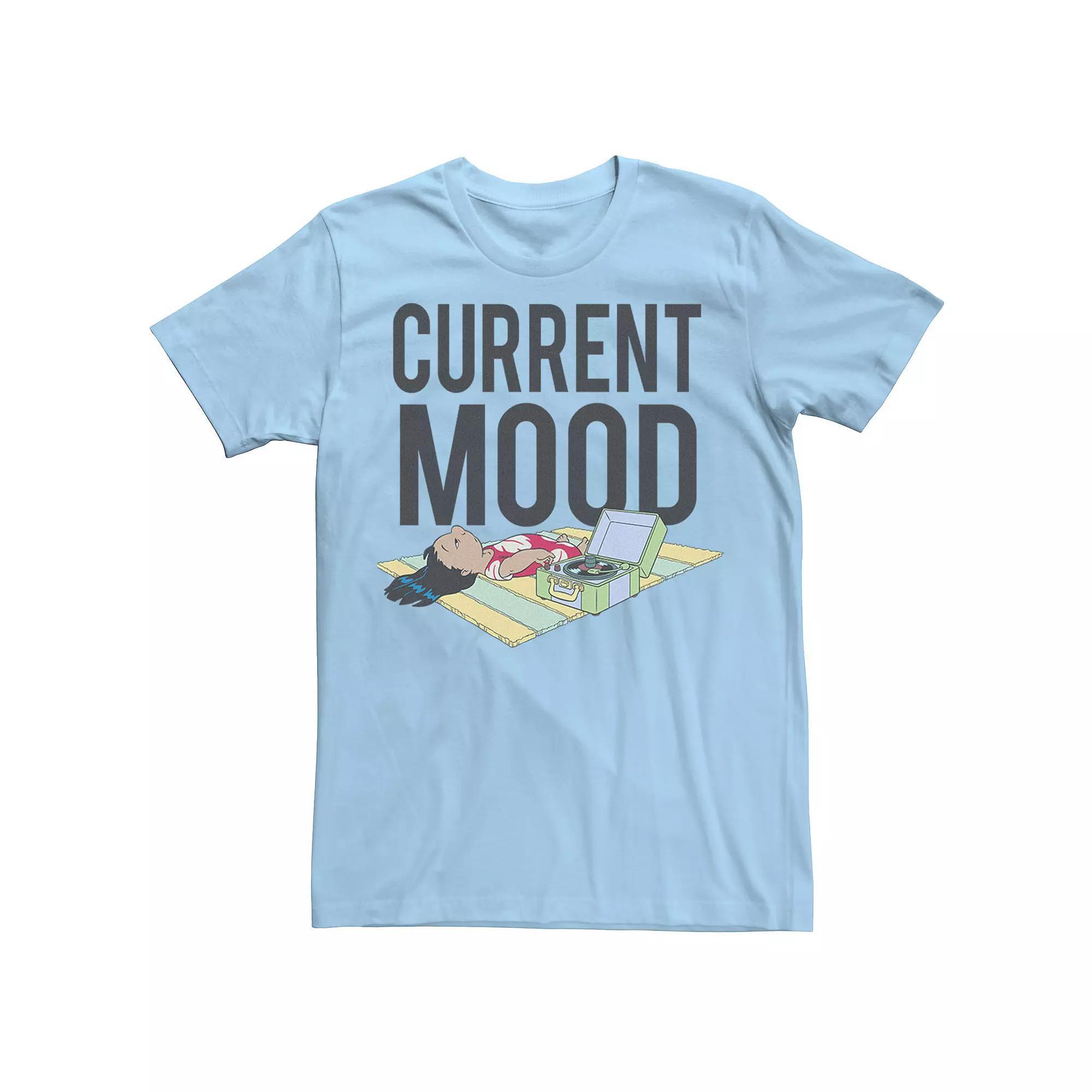 Disney's Lilo & Stitch Lilo Current Mood Portrait Men's Tee,  Product Image