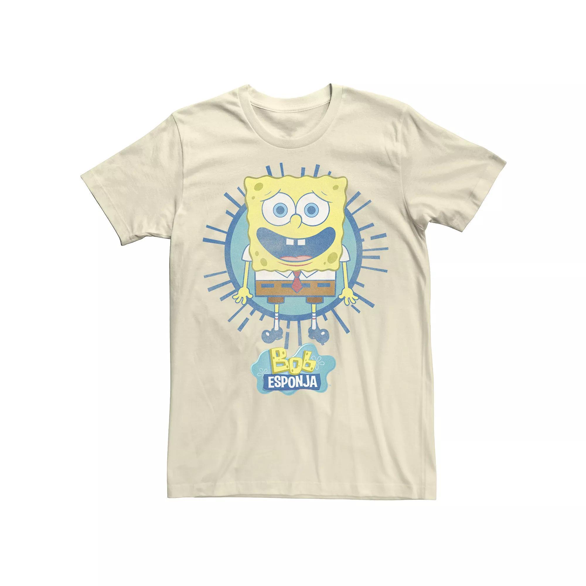 Men's Nickelodeon SpongeBob SquarePants Rays Spanish Tee,  Product Image