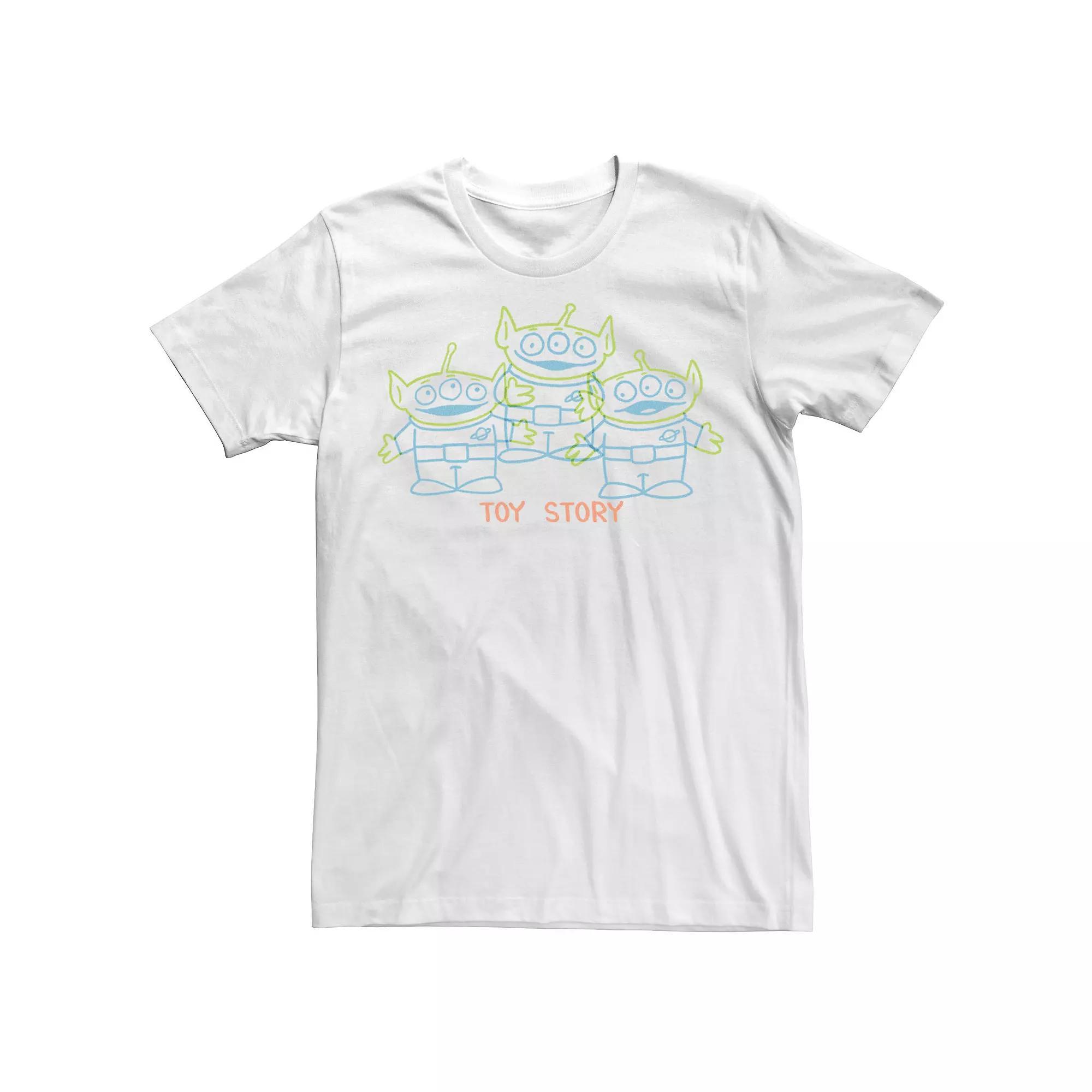 Disney / Pixar's Toy Story Aliens Men's Line Art Tee,  Product Image