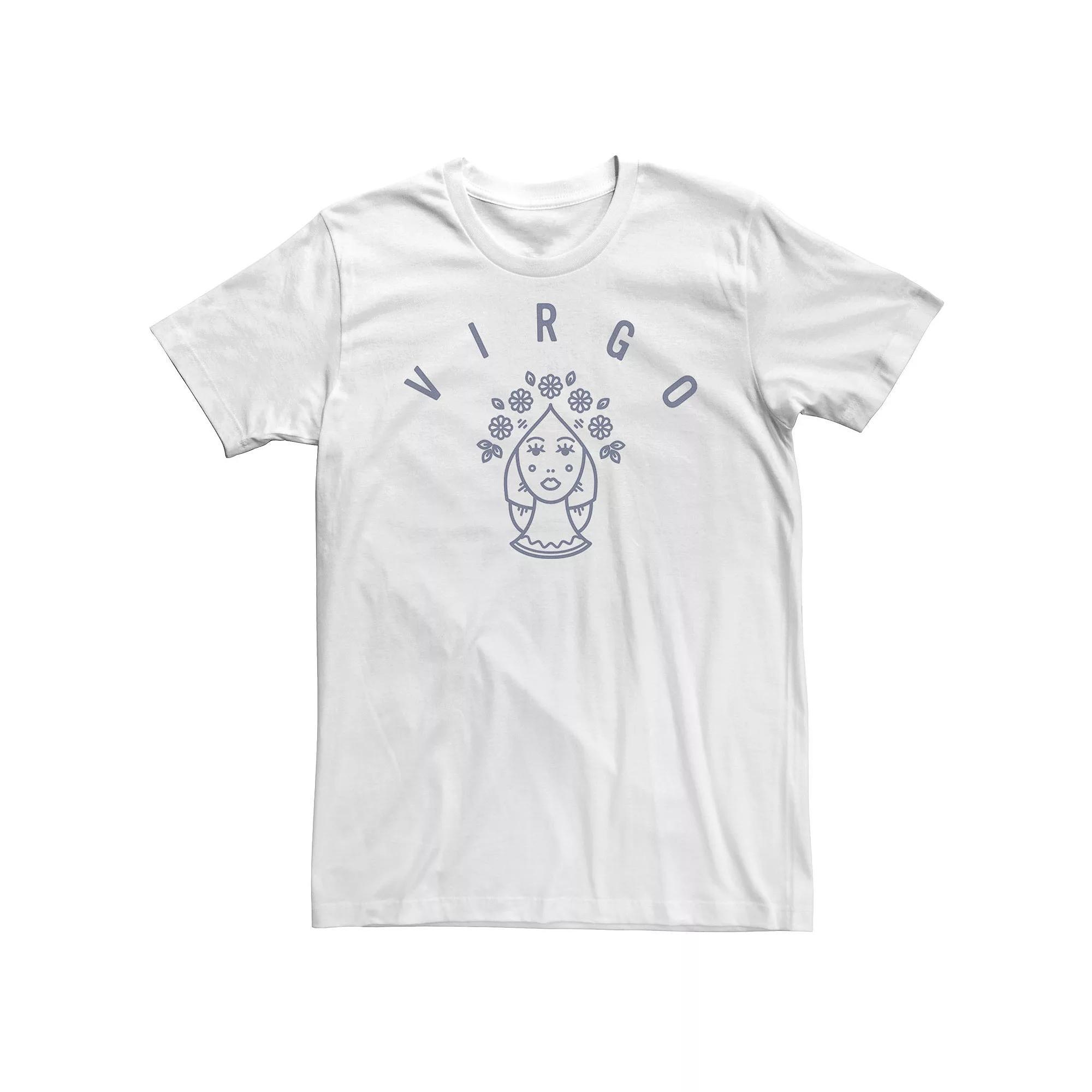 Big & Tall Virgo Line Art Portrait Tee, Men's,  Product Image