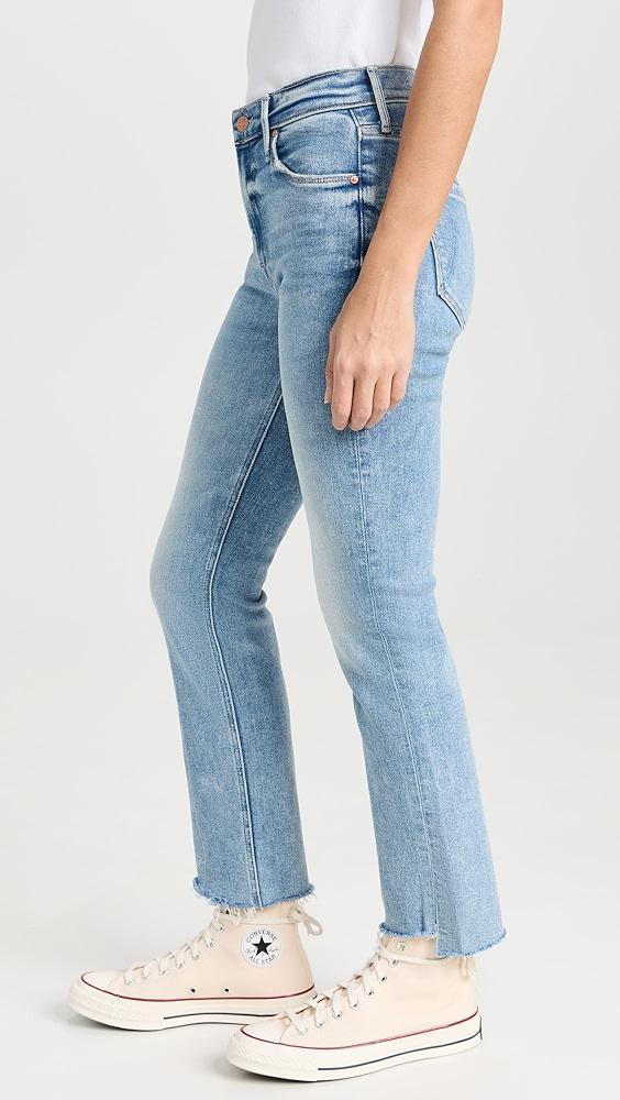 MOTHER Mid Rise Dazzler Ankle Step Jeans | Shopbop Product Image