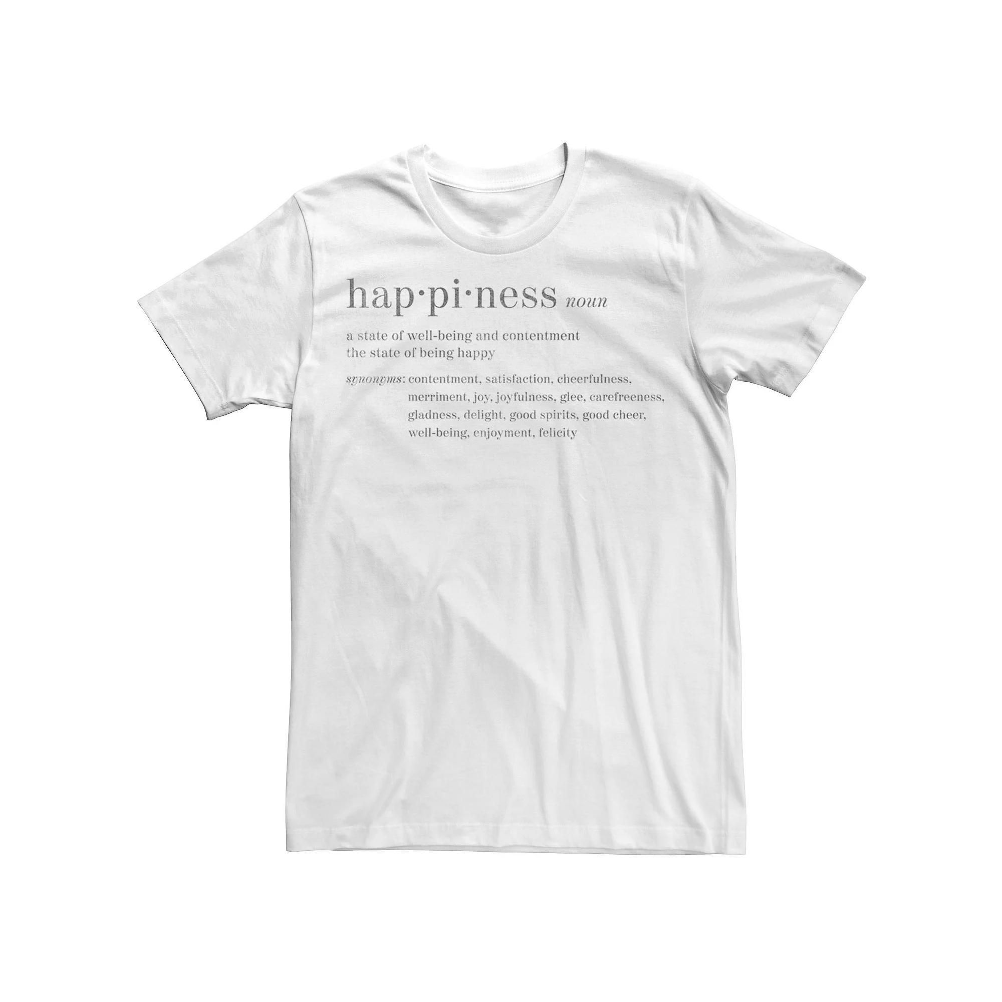 Men's Fifth Sun Happiness Definition Tee, Size: XL, White Product Image