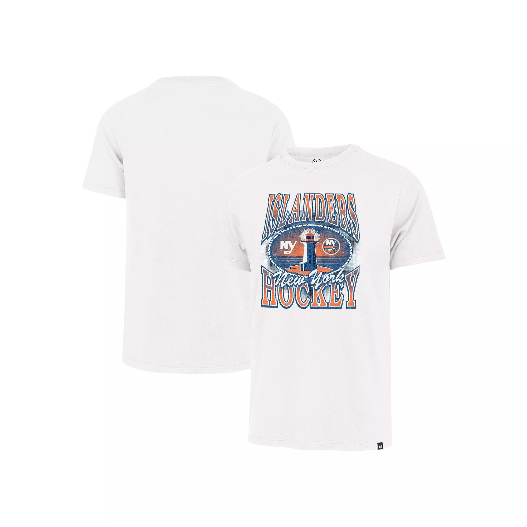 Men's '47 White New York Islanders Regional Localized Franklin T-Shirt,  Product Image