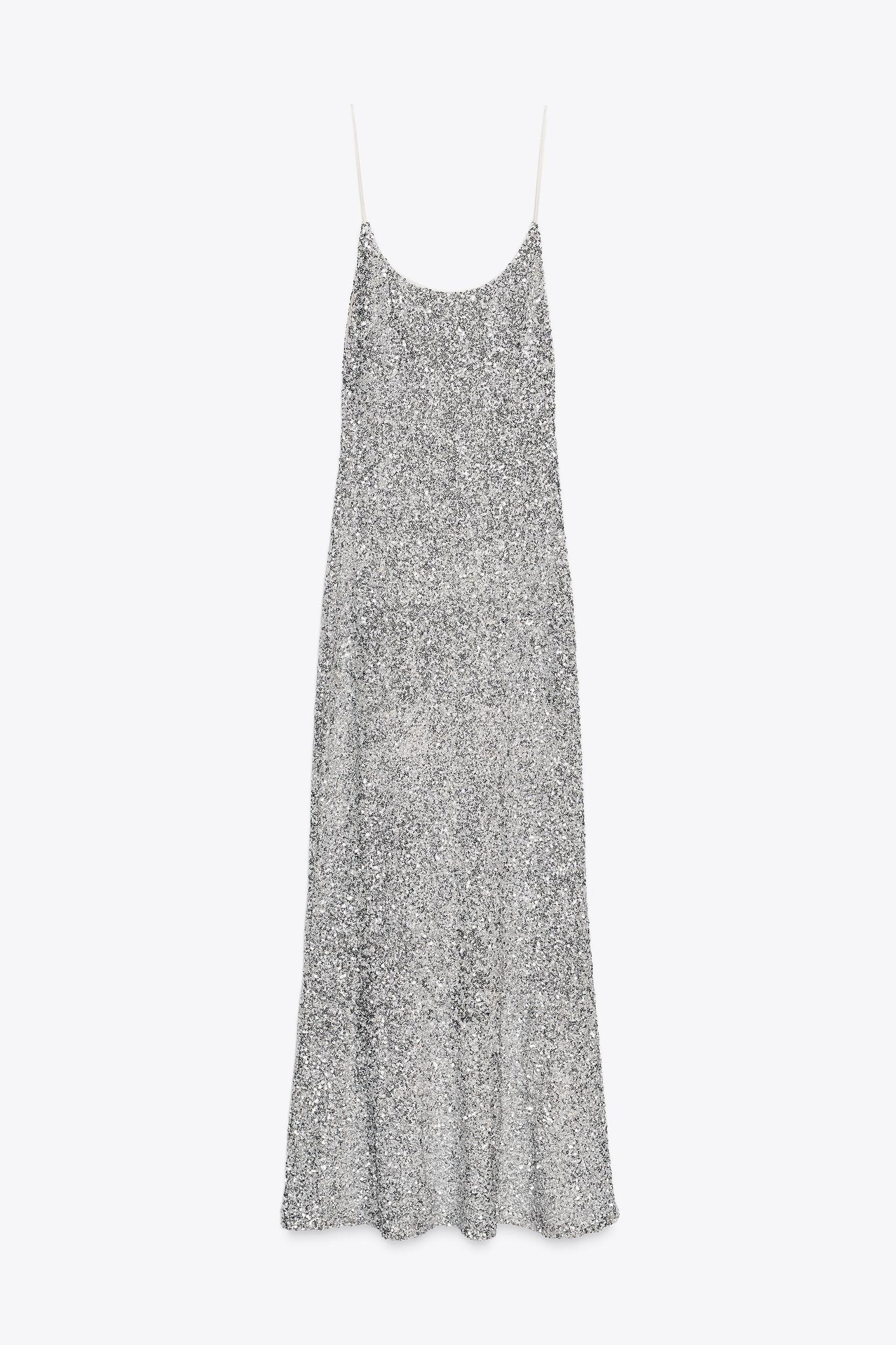 SEQUIN SLIP DRESS Product Image