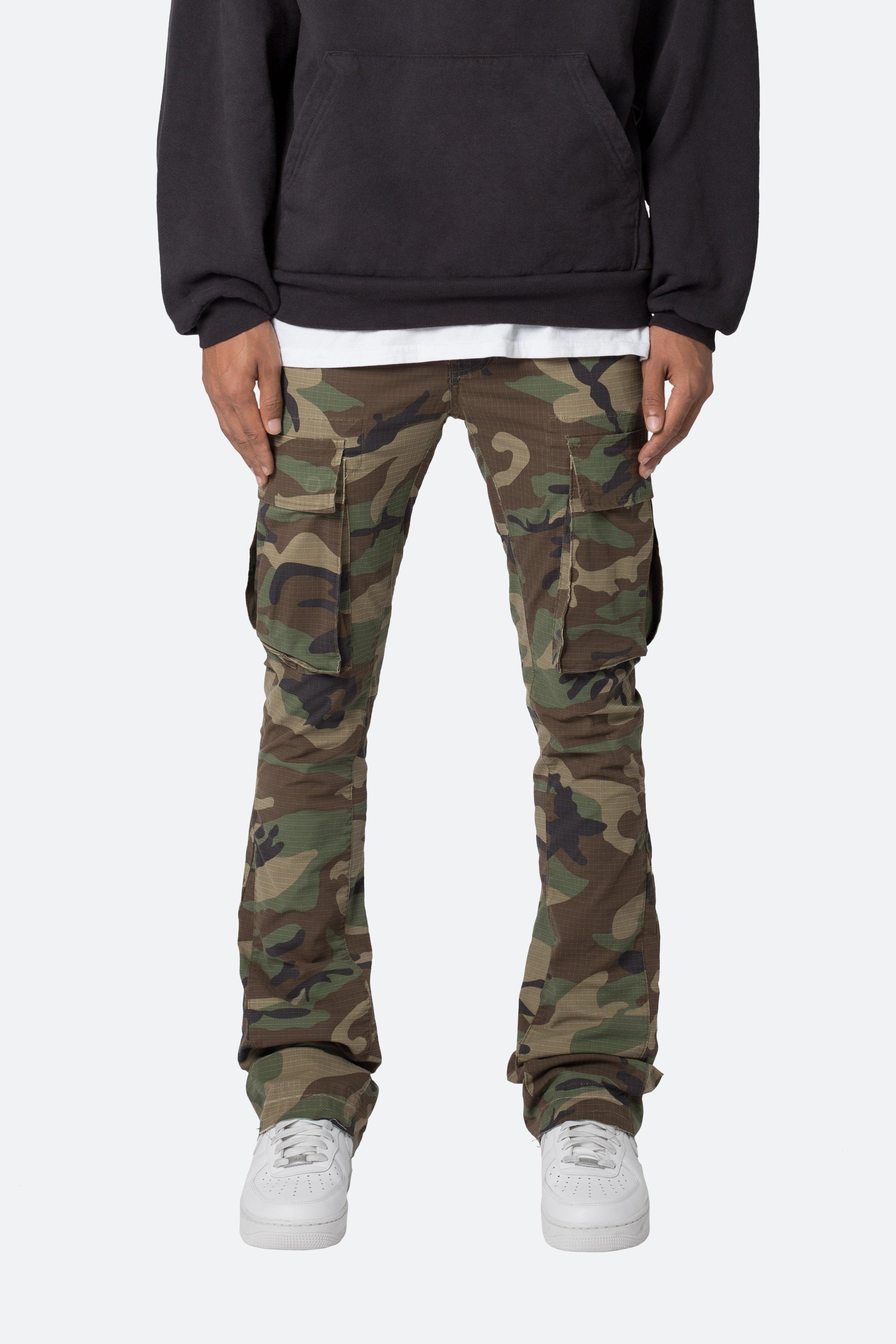 X516 Skinny Stacked Cargo Denim - Camo Product Image