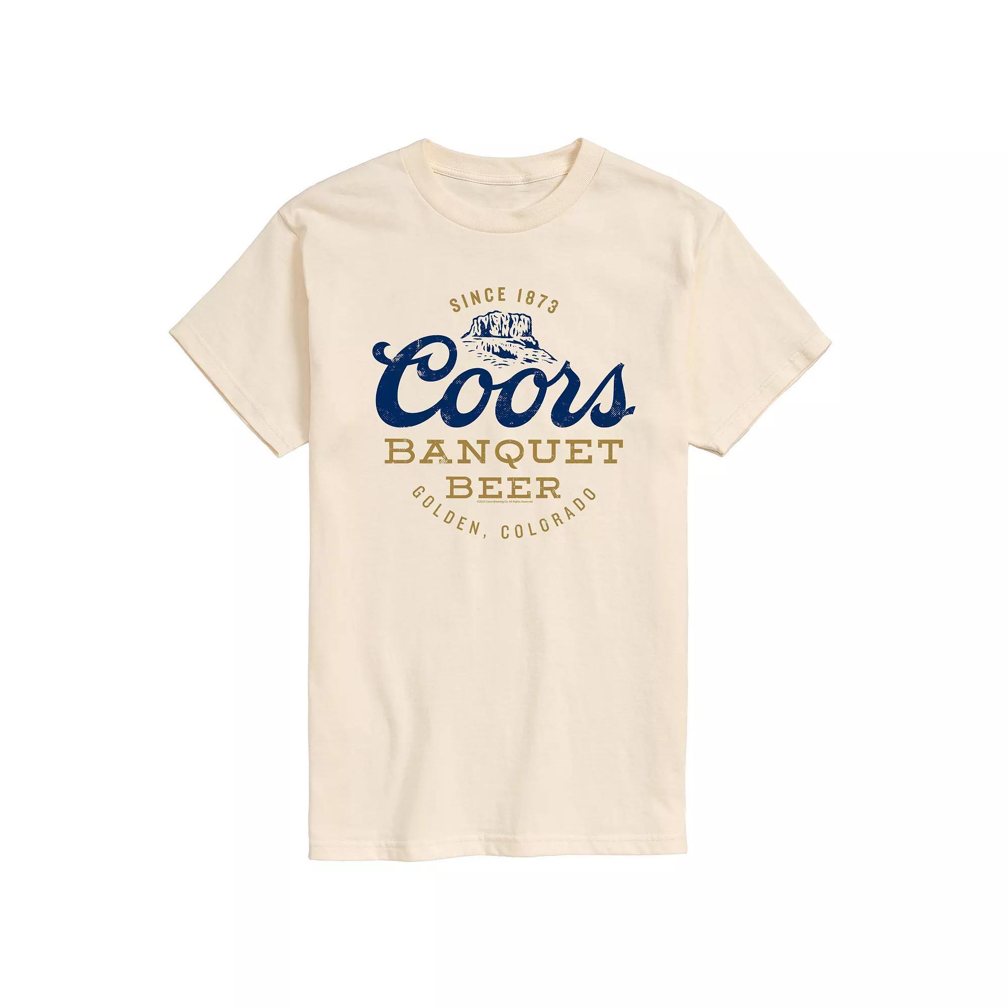 Men's Coors Banquet The Legend Graphic Tee, Size: Medium, Beige Product Image