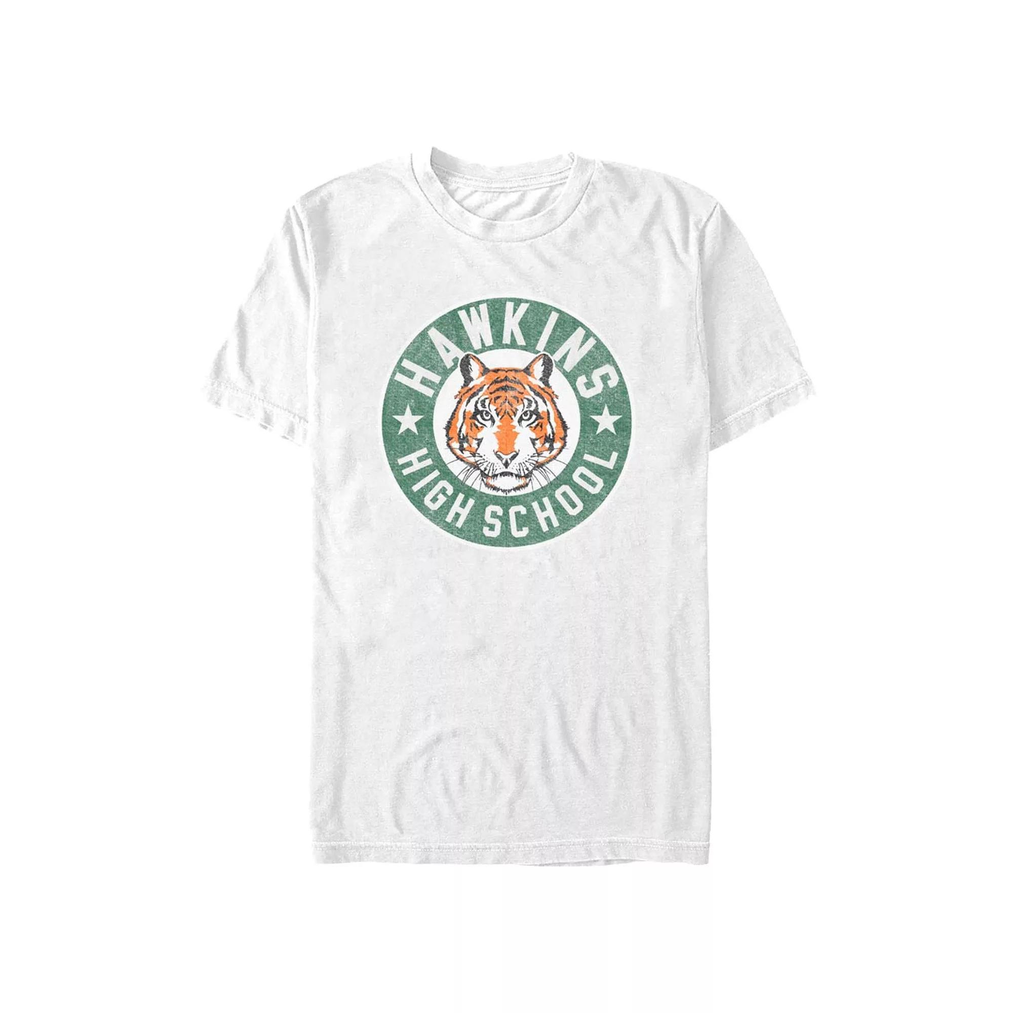Men's Netflix Stranger Things Hawkins High School Logo Tee,  Product Image