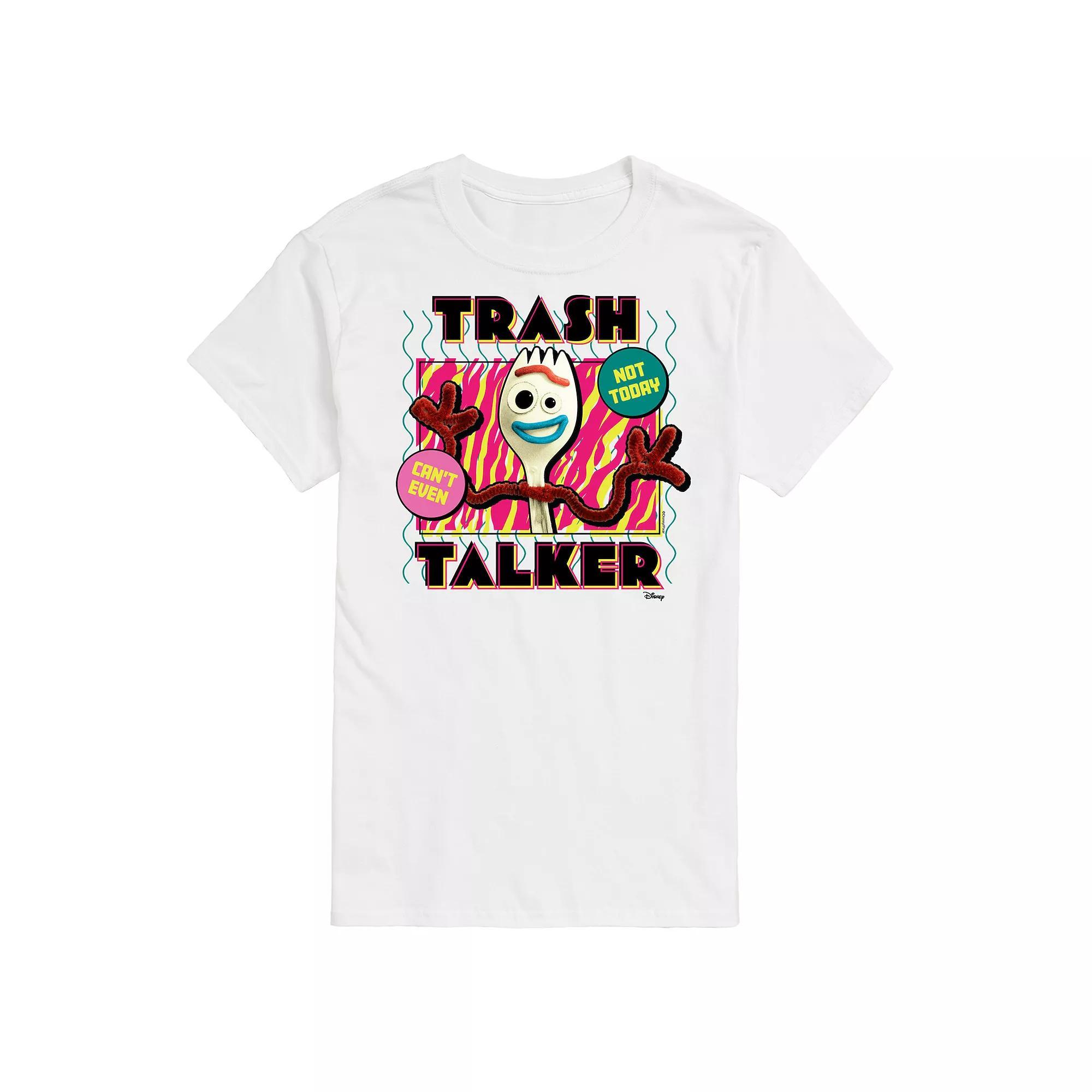 Disney / Pixar's Toy Story 4 Men's Forky Trash Talker Graphic Tee,  Product Image