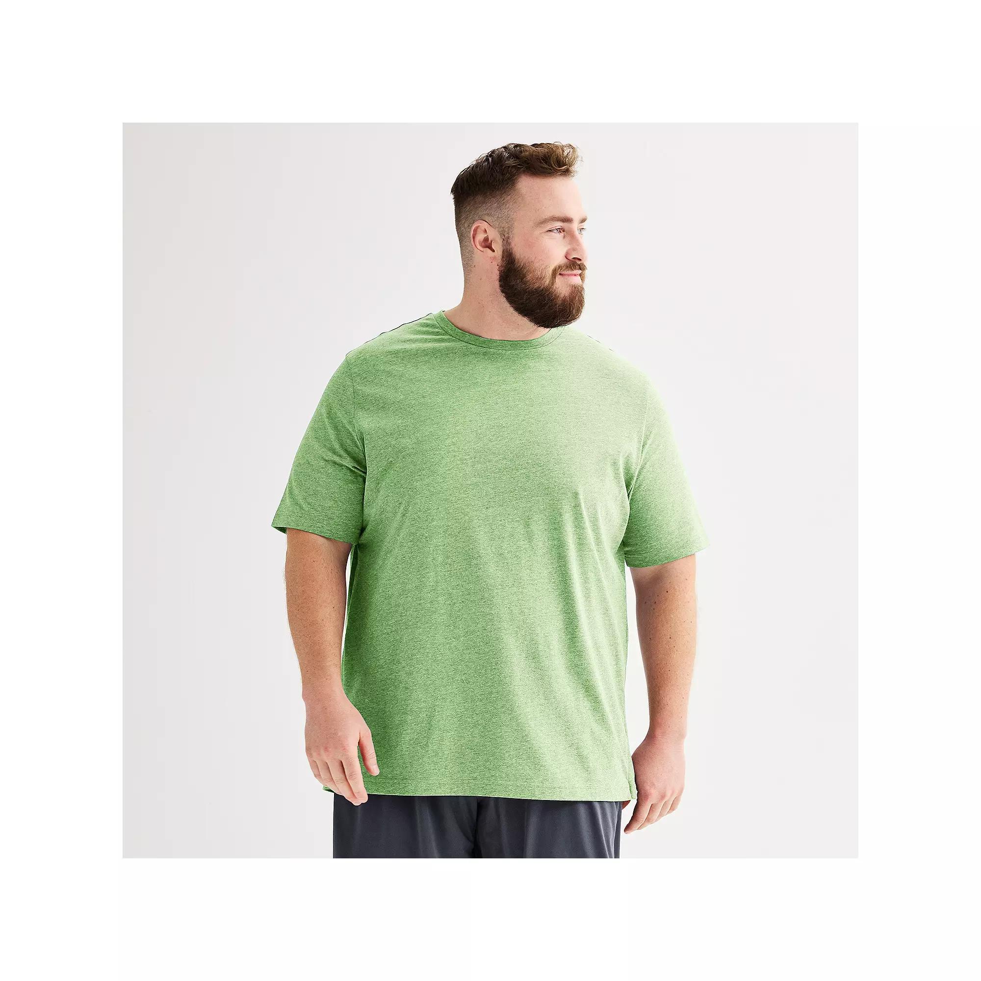 Big & Tall Tek Gear® Essential Gear Tee, Men's,  Product Image