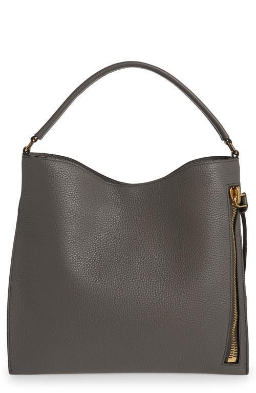 Womens Small Alix Leather Hobo Bag Product Image