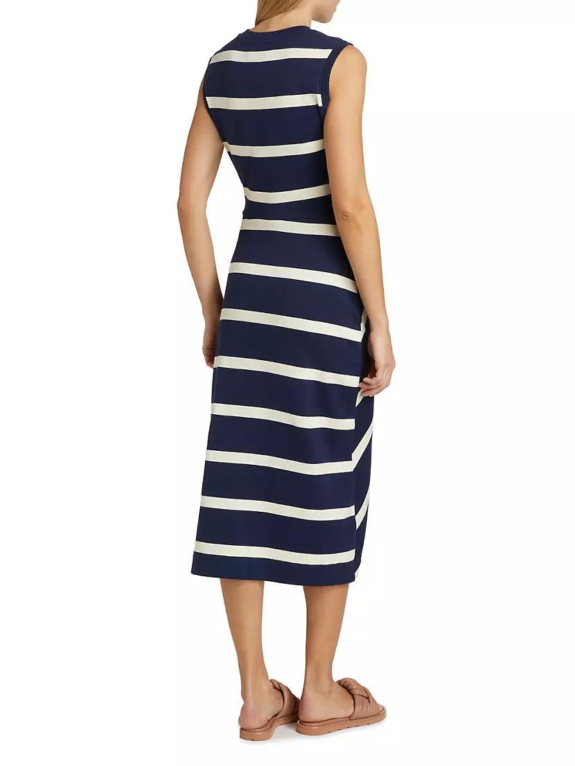 Cody Striped Sleeveless Dress Product Image